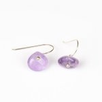 Boucles d'Oreilles Discrète Améthyste